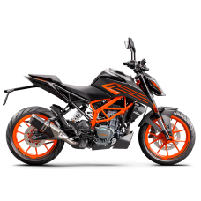 KTM 2022 125 DUKE, sort