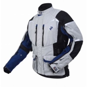 Rukka Rimo-R MC Jakke L.Grå/Blå Str. 48